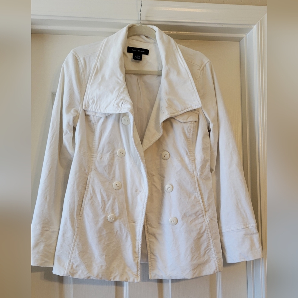 CALVIN KLEIN JEANS classy ivory jacket